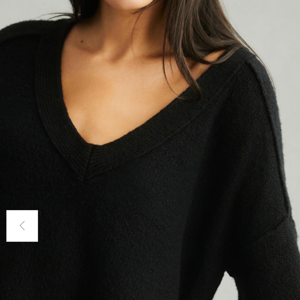 Pilcro Deep-V Sweater